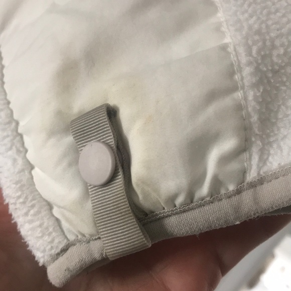 White Northface Denali Jacket Size Small - Picture 4 of 6